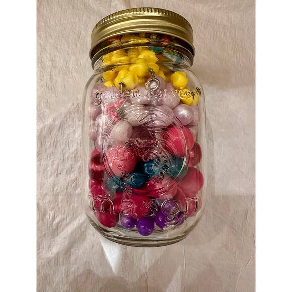 Mystery Jewelry Jar - Kidcore Party Girl Bold Colorful 12 Pieces - Picture 1 of 8